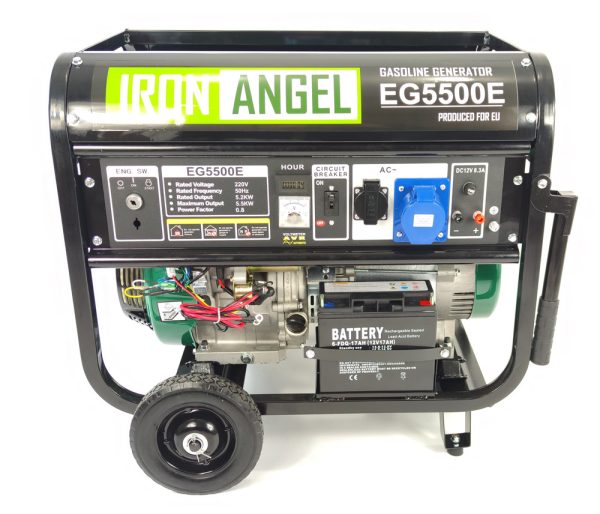 Генератор бензиновий Iron Angel EG 5500 E