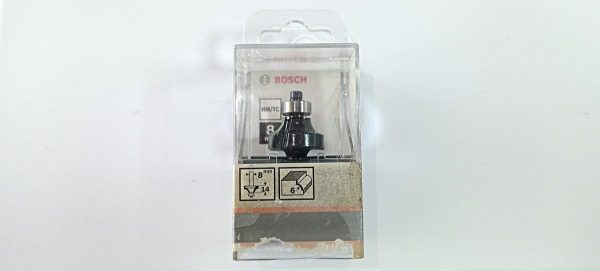 Фреза напівкругла Bosch 8 мм, 19×63 мм, R6