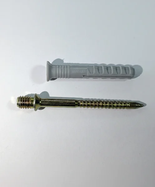 Дюбель цвяховий fischer з цвяхом з приєднувальним різьбленням М6 6x40