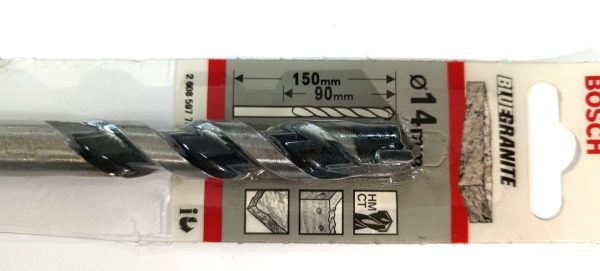 Свердло BOSCH Blue Granite по бетону 14х90/150 мм