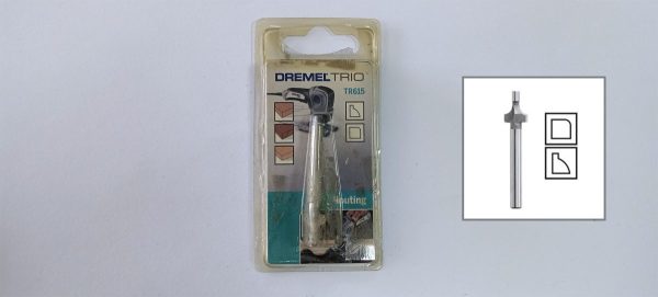 Кінцева фреза для заокруглення кутів Dremel Trio