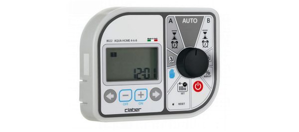 Таймер подачі води Claber AQUA-HOME 4-6-8 8022