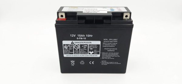 Аккумулятор электростартера генератора, мотоблока 188F, 190F (12V 18Ah)