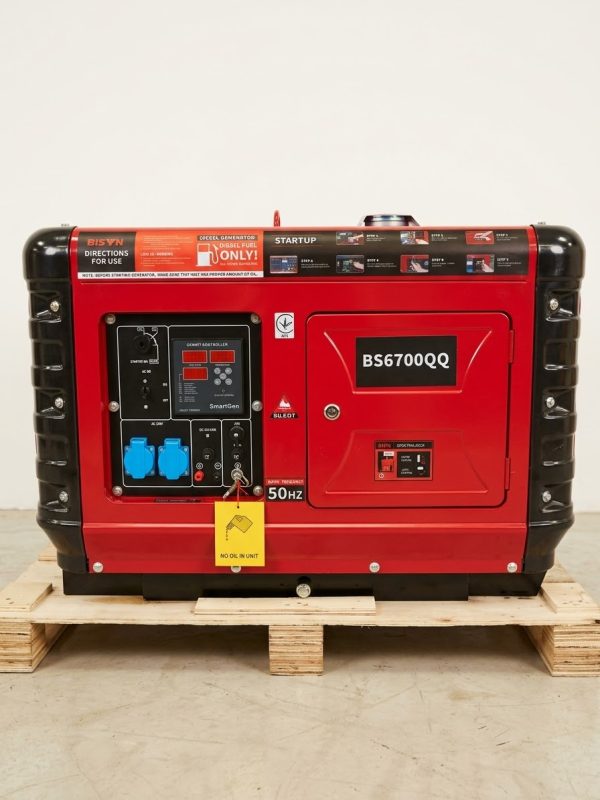 Дизельний генератор Bison BS6700QQ